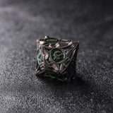 Rolldnddice Metal Dice Set Polyhedral Dice Set  With Gifts Box Suitable for RPG MTG  Table Games D&D Dice