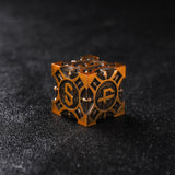 Rolldnddice  Brozon  Metal  DND Dice Set,7PCS  D&D Dice Suitable for RPG MTG Pathfinder Table Games Dice