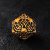 Rolldnddice  Brozon  Metal  DND Dice Set,7PCS  D&D Dice Suitable for RPG MTG Pathfinder Table Games Dice