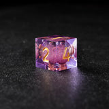 Rolldnddice Cool  Resin liquid Core D&D dice  Sharp Edge Polyhedral DND Dice For Pathfinder  Role Playing GamesTable Games