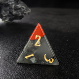 Bat Nature Bloodstone Gemstone D&D Dice